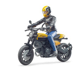 Bruder Ducati Toy Motorcycle with Rider - Toy Polloi