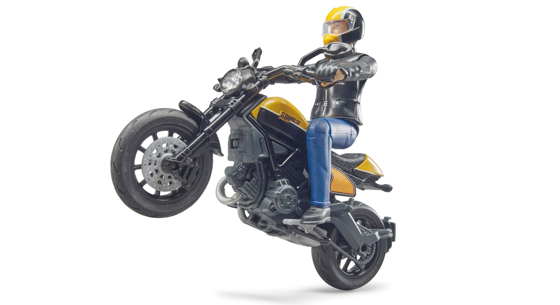 Bruder Ducati Toy Motorcycle with Rider - Toy Polloi