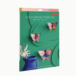 Colorful butterflies DIY wall art by Studio Roof, showcasing vibrant paper craft butterflies for arts and crafts decoration.