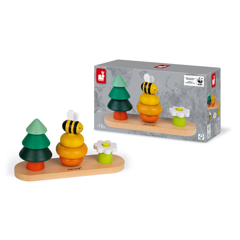 Forest Stacker Toy with Packaging