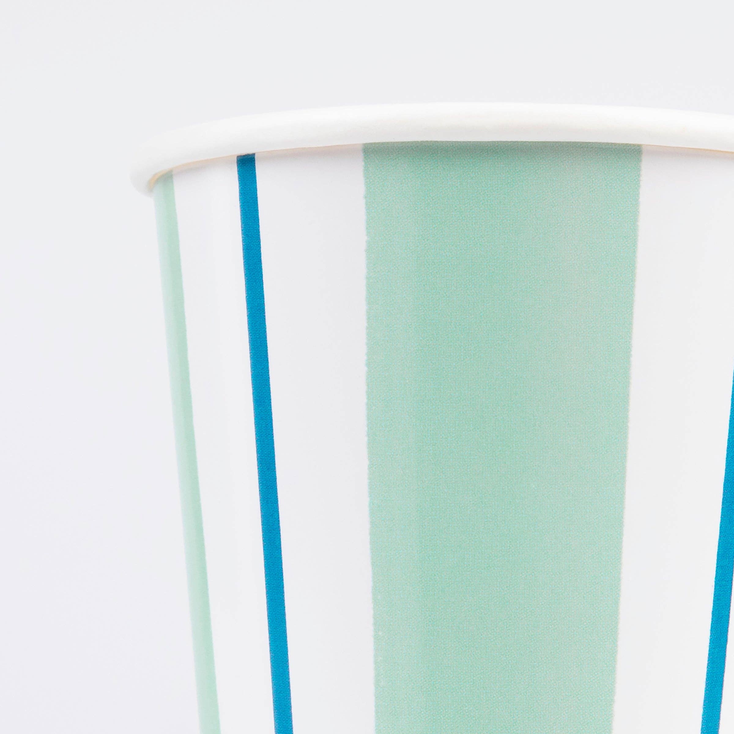 Preppy Stripe Cups - Toy Polloi