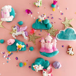 Earth Grown KidDoughs Pegasus Palace KidDough arts and crafts play kit with colorful dough and crafting tools for kids.