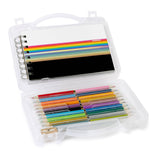 Sketch Studio Travel Set - Metallic & Bright Pencils - Toy Polloi