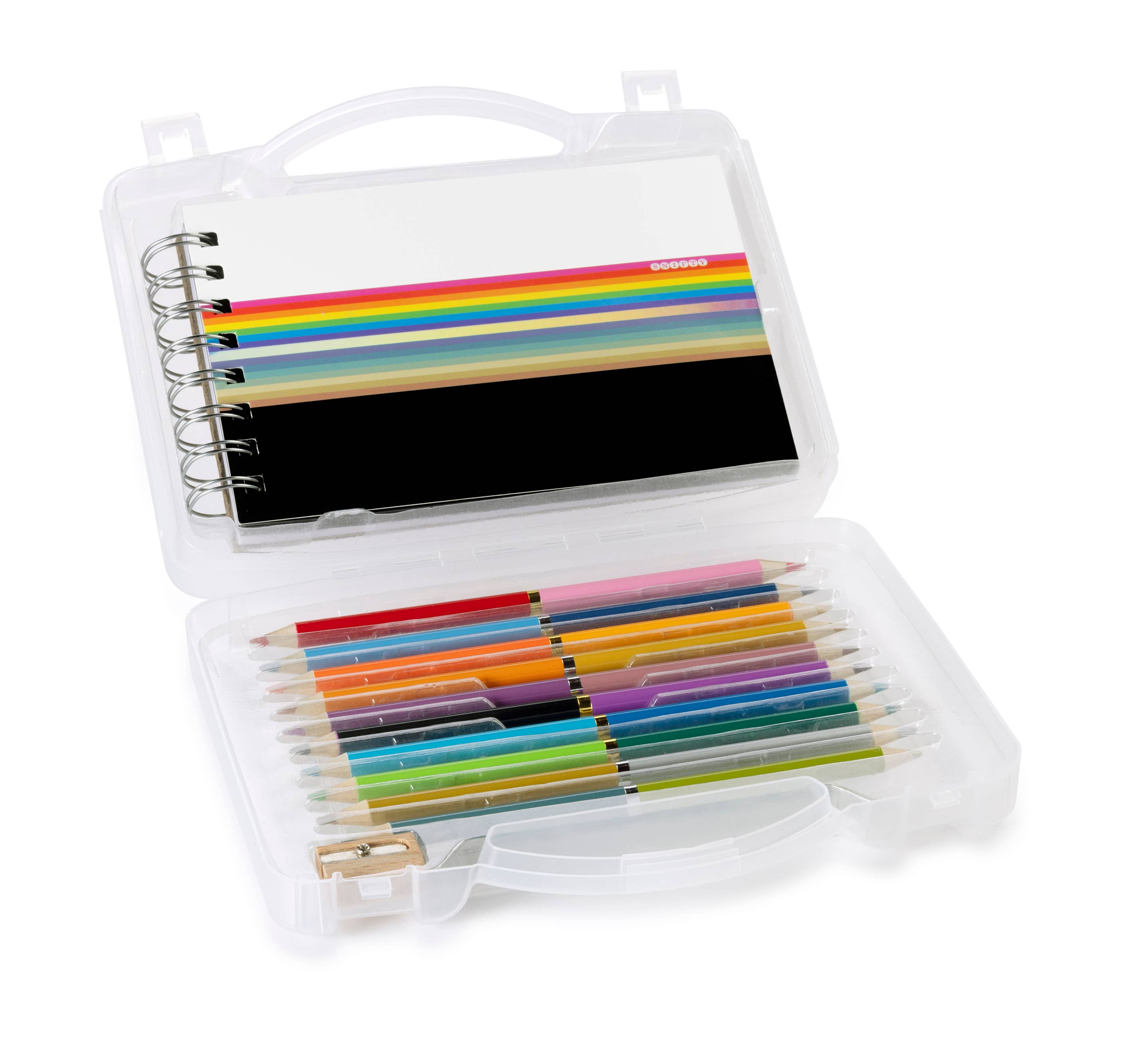 Sketch Studio Travel Set - Metallic & Bright Pencils - Toy Polloi