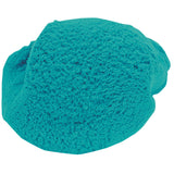 Colorful Mad Mattr Teal Quantum Pack sensory toy with soft, moldable clay in a clear container, designed for tactile play.