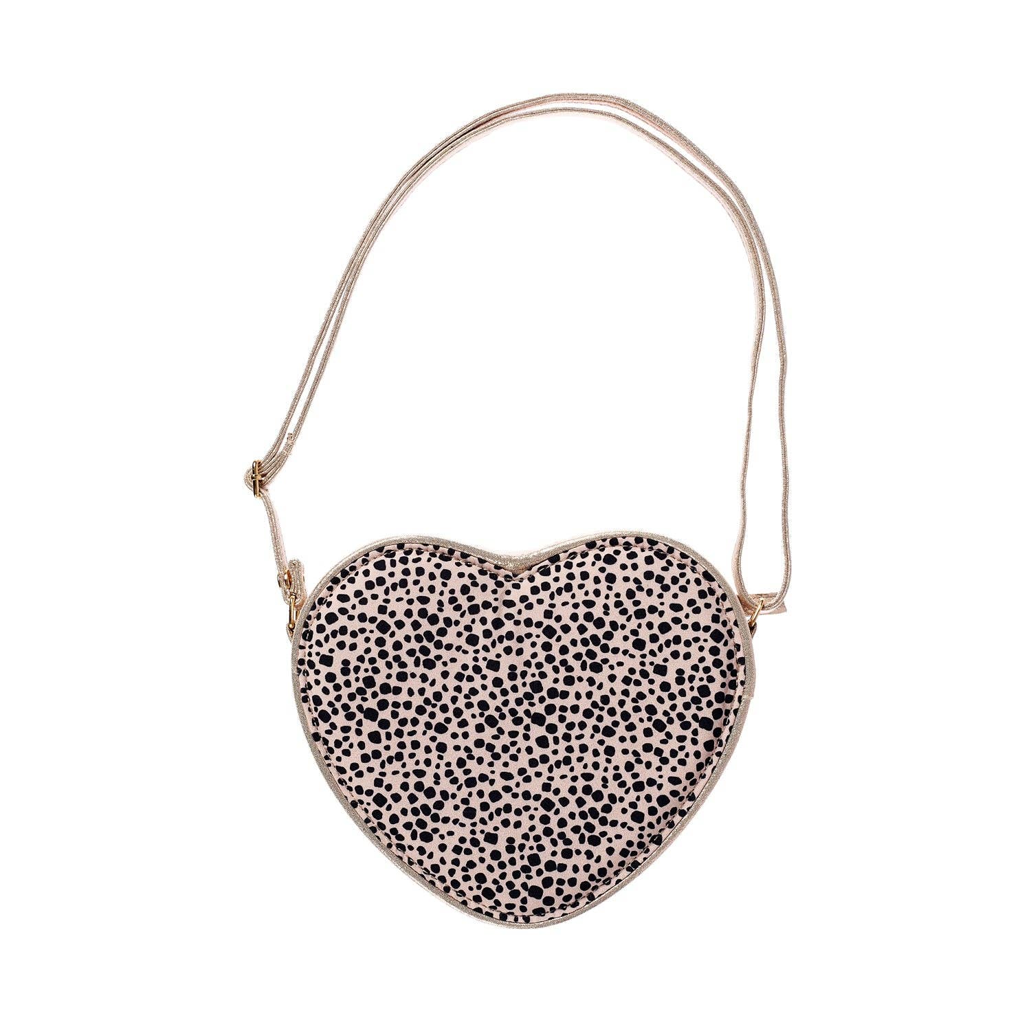 Love Heart Leopard Bag - Toy Polloi