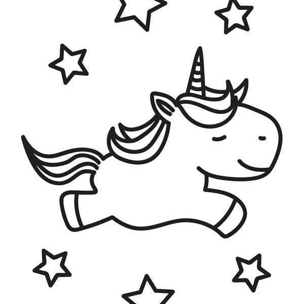 My First Big Book of Unicorns coloring book from Simon & Schuster featuring colorful unicorn illustrations for arts and crafts.
