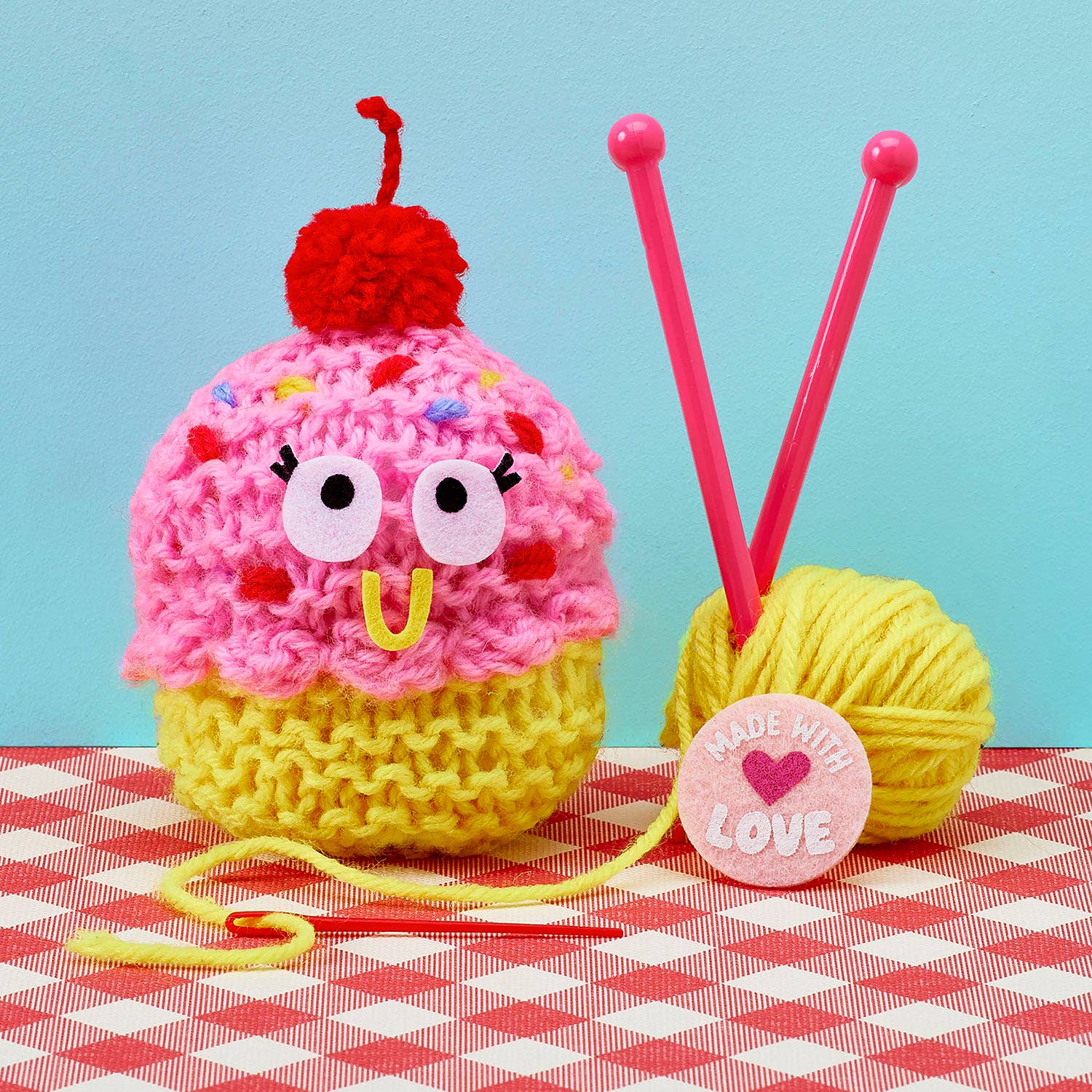 Snack Knit Kit: Cupcake Cutie - Toy Polloi