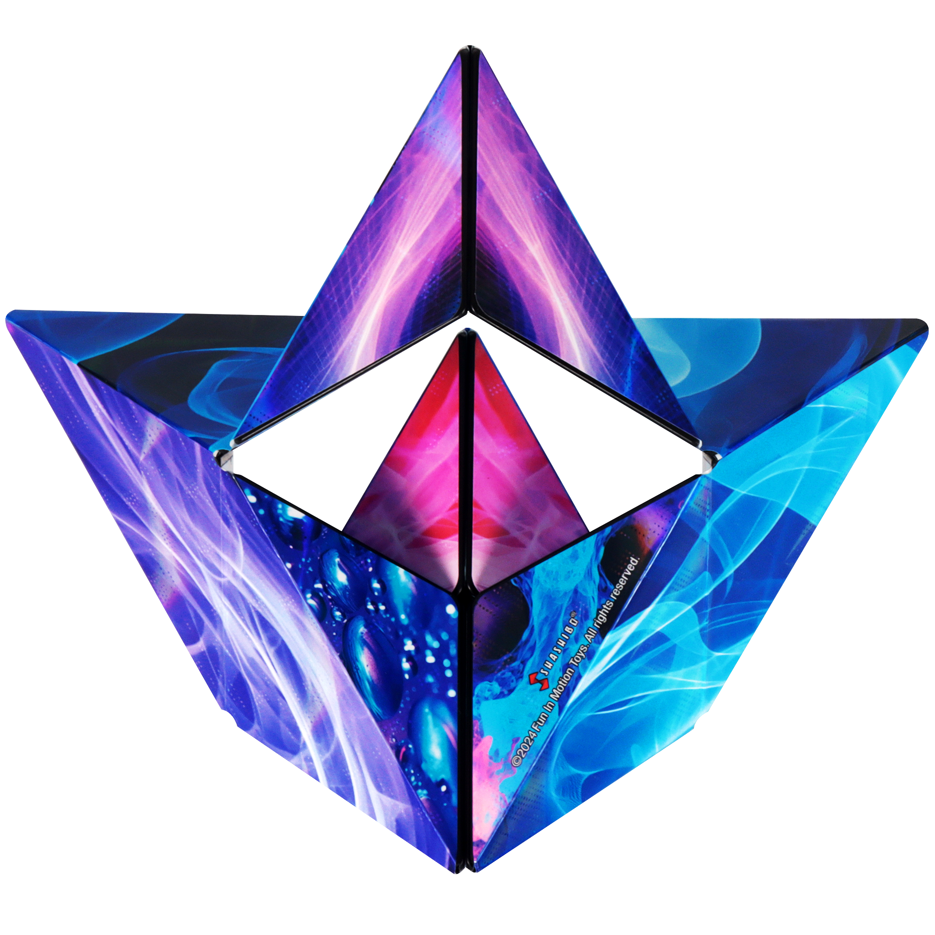 Shashibo Holographic Magnetic Fidget Cube - Toy Polloi