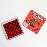 Magnetic Checkers Travel Game - Toy Polloi