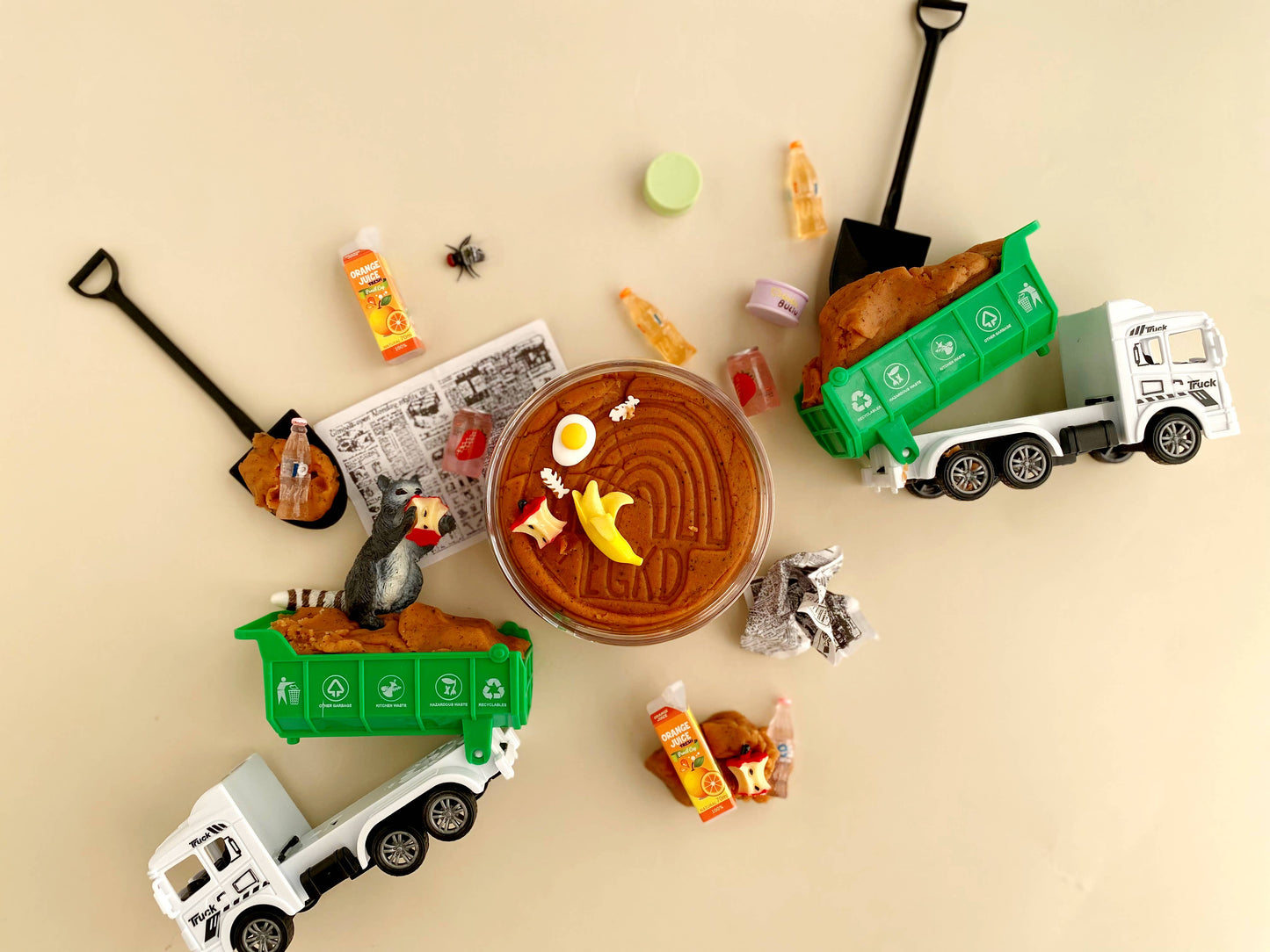 Garbage Truck KidDough Play Kit