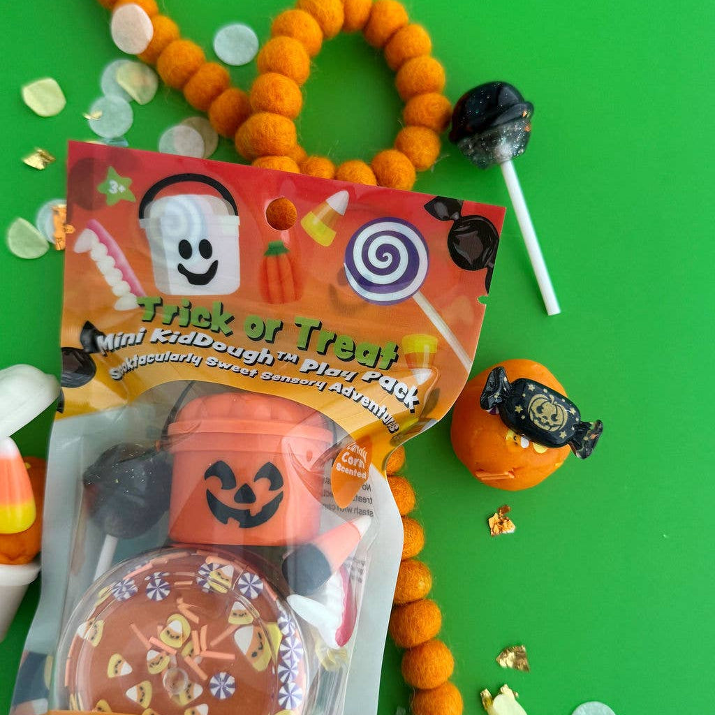 Halloween Candy Corn Mini Play Dough Set
