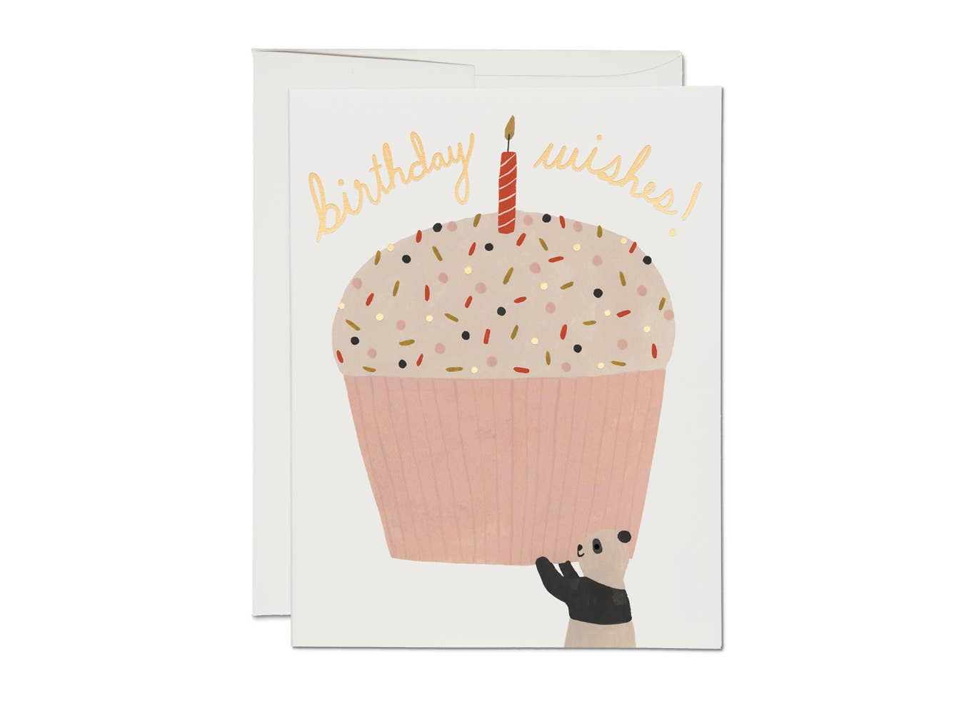Panda Cupcake Birthday Card - Toy Polloi