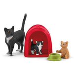 Schleich Playtime For Cats Set - Toy Polloi
