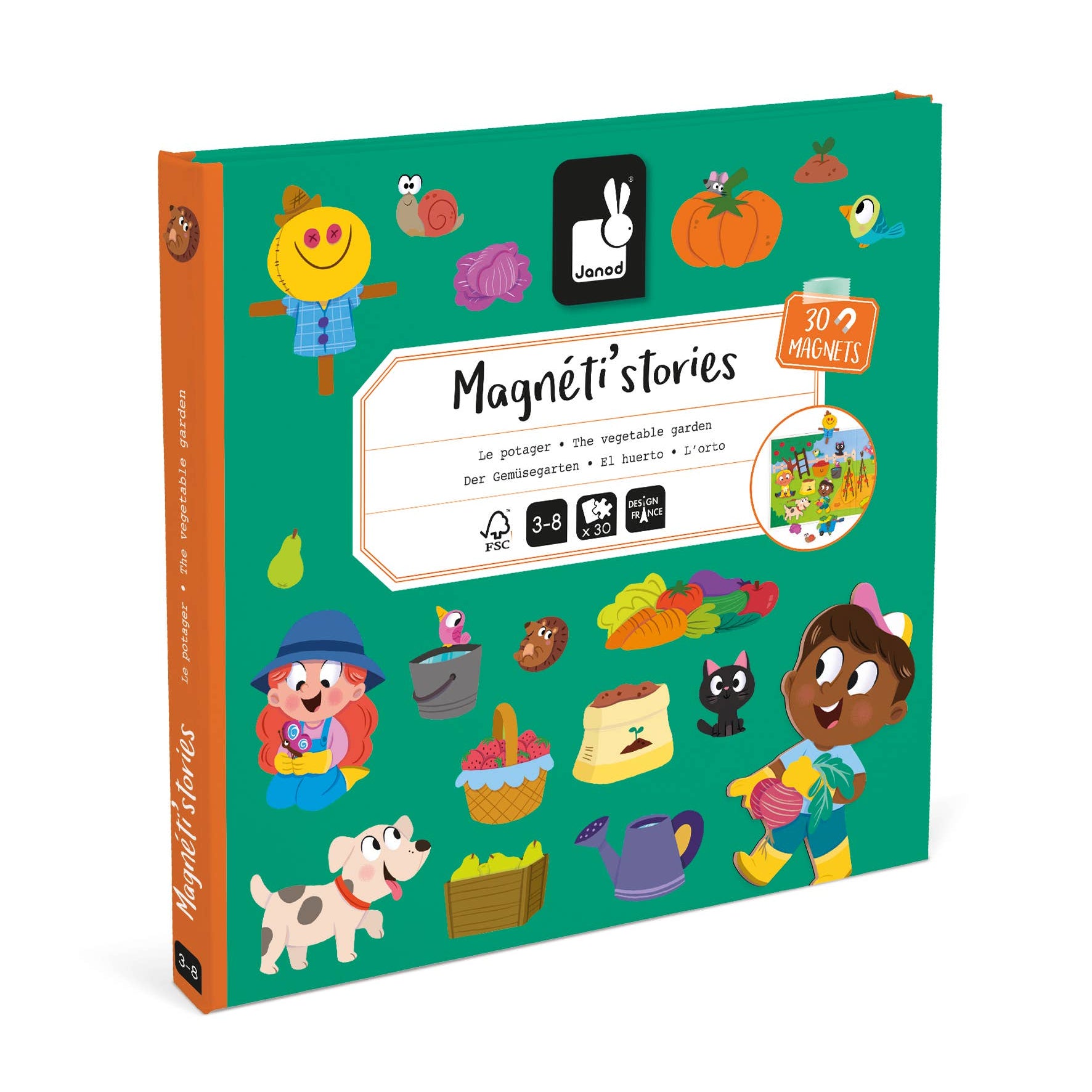 Magneti'stories The Garden - Toy Polloi