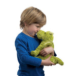 Green dragon plush toy from Douglas Toys featuring soft fabric and detailed scales, perfect for cuddling and imaginative play.