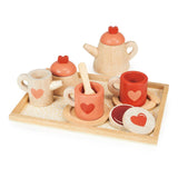 Wooden Tea Set