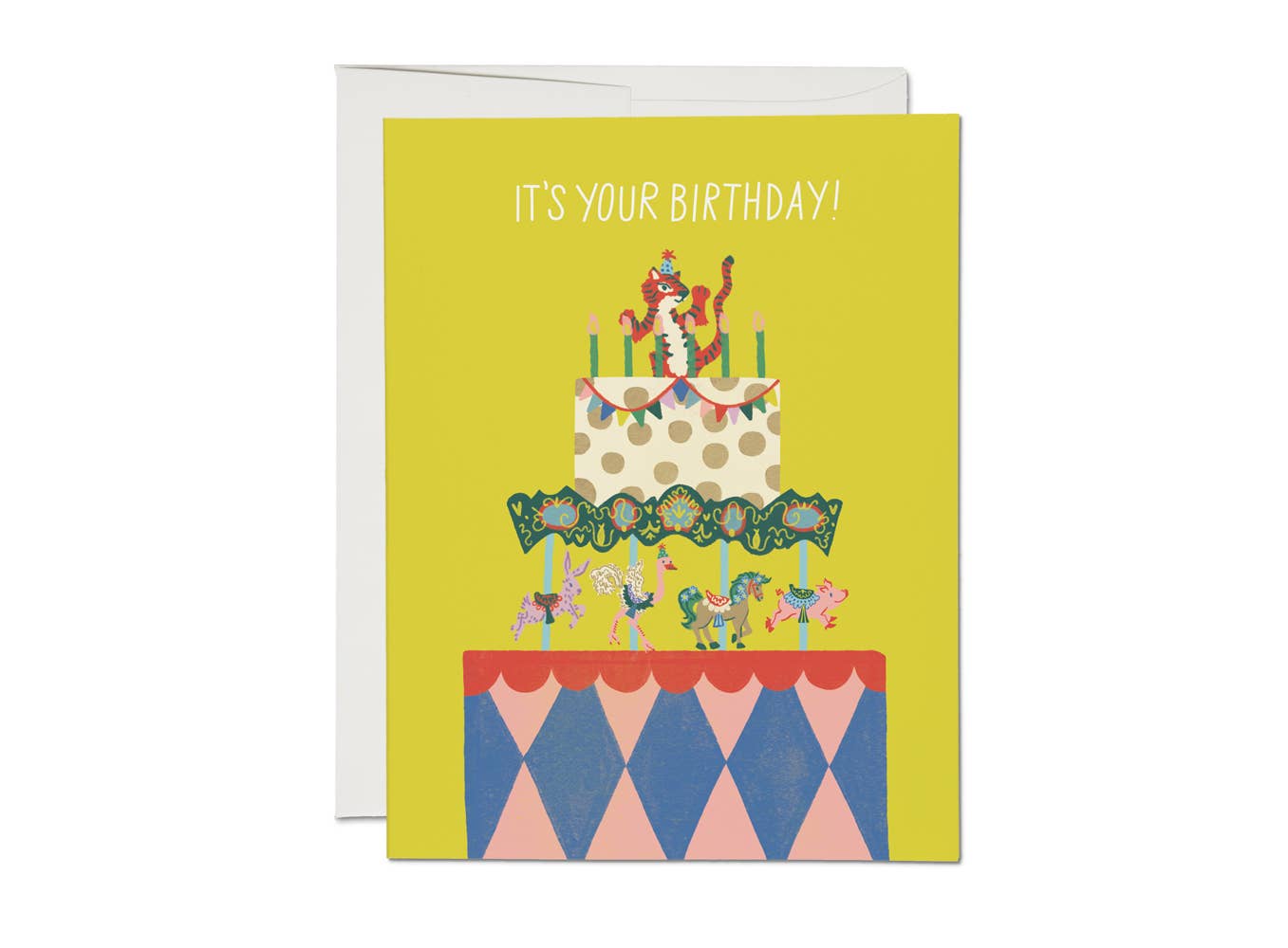 Cake Carousel Birthday Card - Toy Polloi