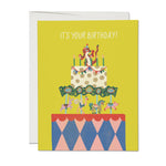 Cake Carousel Birthday Card - Toy Polloi