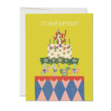 Cake Carousel Birthday Card - Toy Polloi