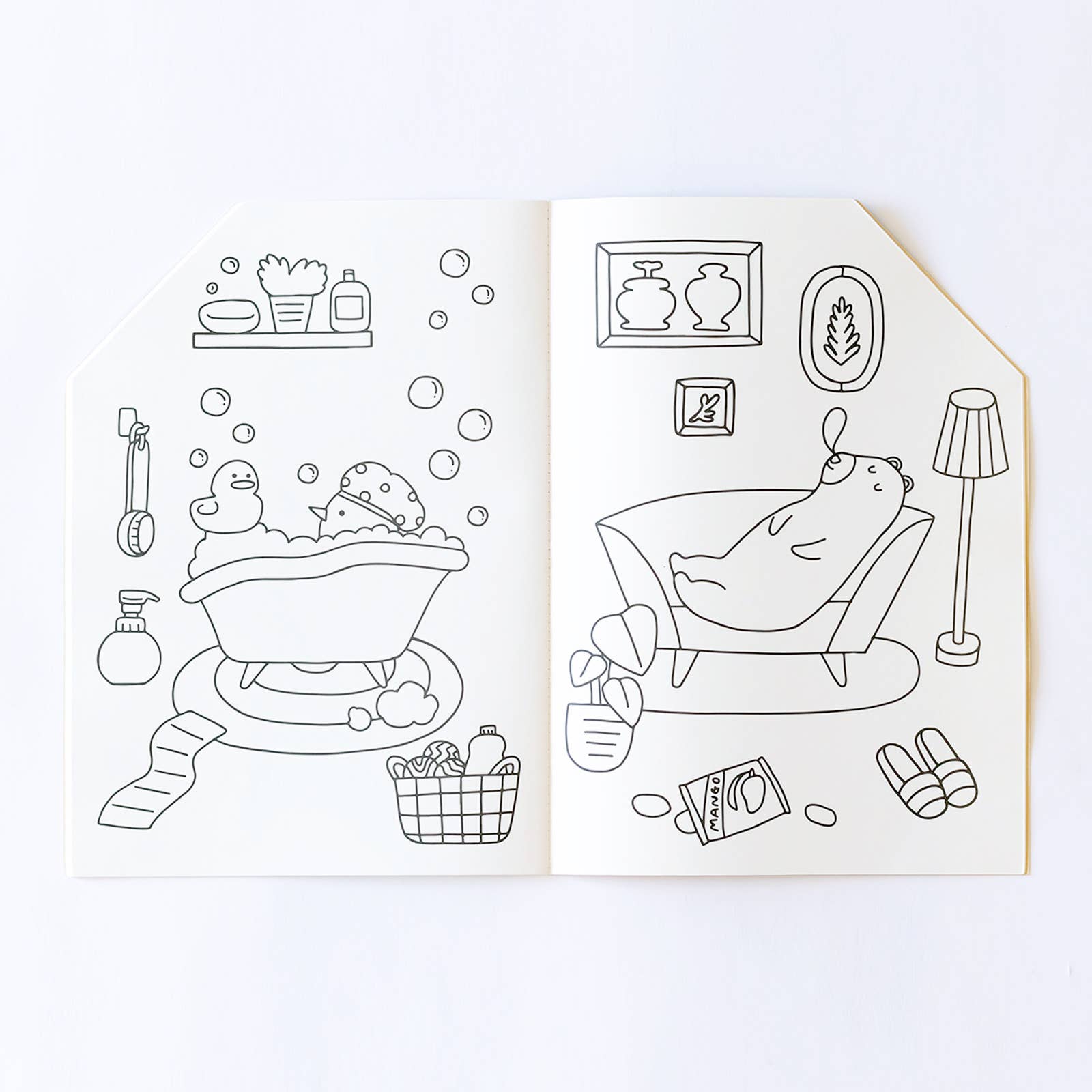 Jumbo House Paper Coloring Book - Toy Polloi