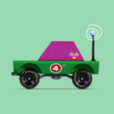 Candylab Toys DunDee TOONS™ Car, colorful vintage-style toy car from the Cars and Trucks collection, detailed plastic design