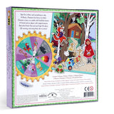 Fairytale Spinner Game by eeBoo featuring colorful, whimsical game pieces and a vibrant spinner for imaginative play.