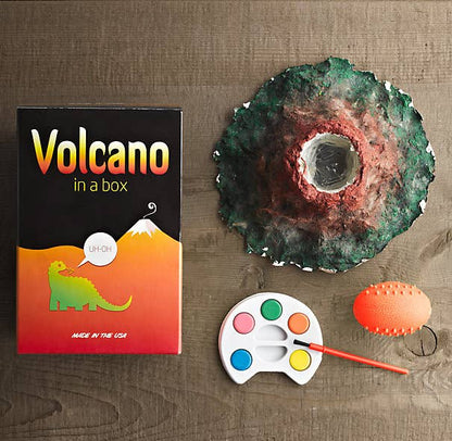 DIY VOLCANO IN A BOX