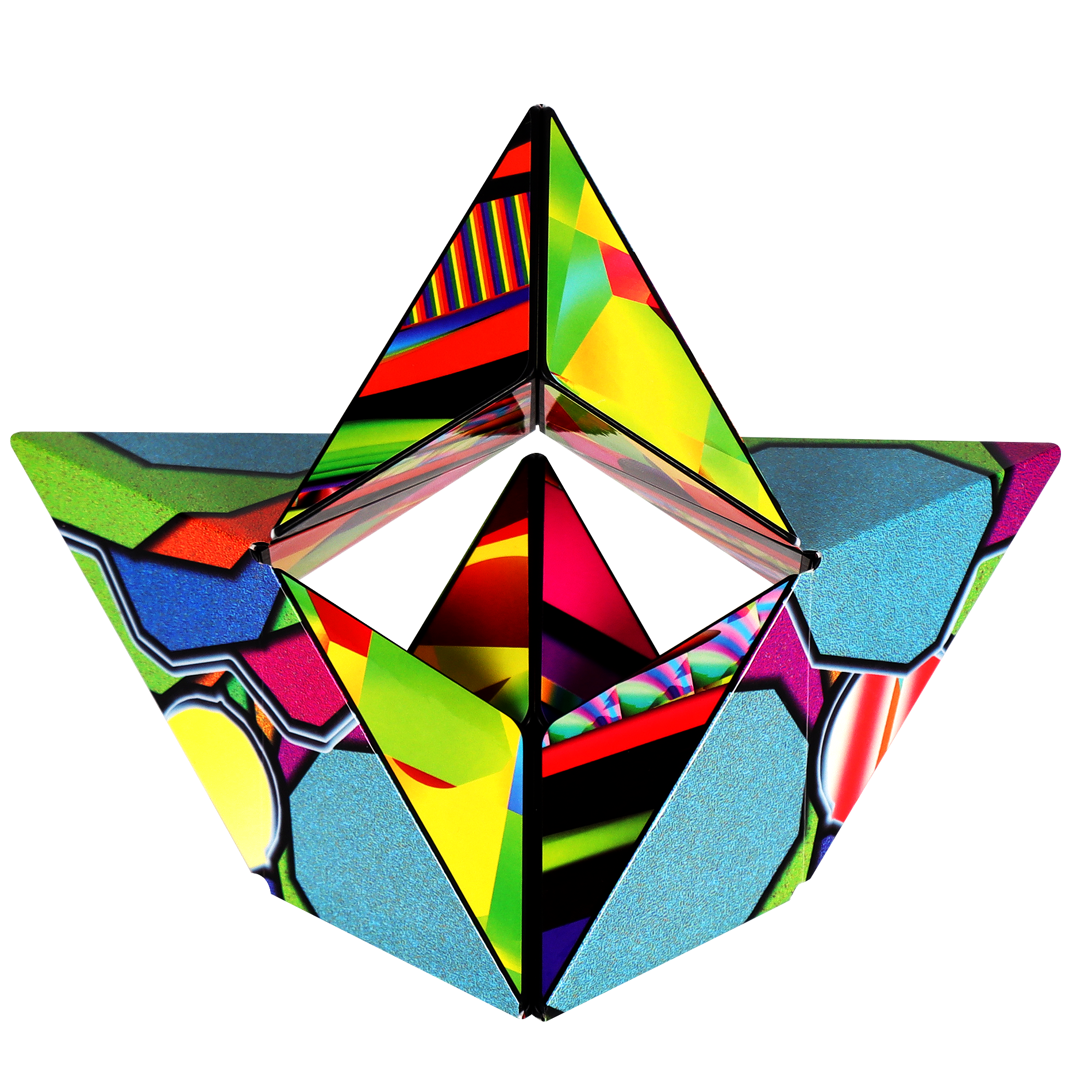 Shashibo Art Worx Magnetic Fidget Cube - Toy Polloi