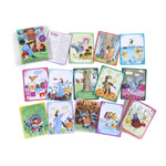 EeBoo Mystery in the Forest Create a Story card game with illustrated cards featuring forest scenes and storytelling prompts.