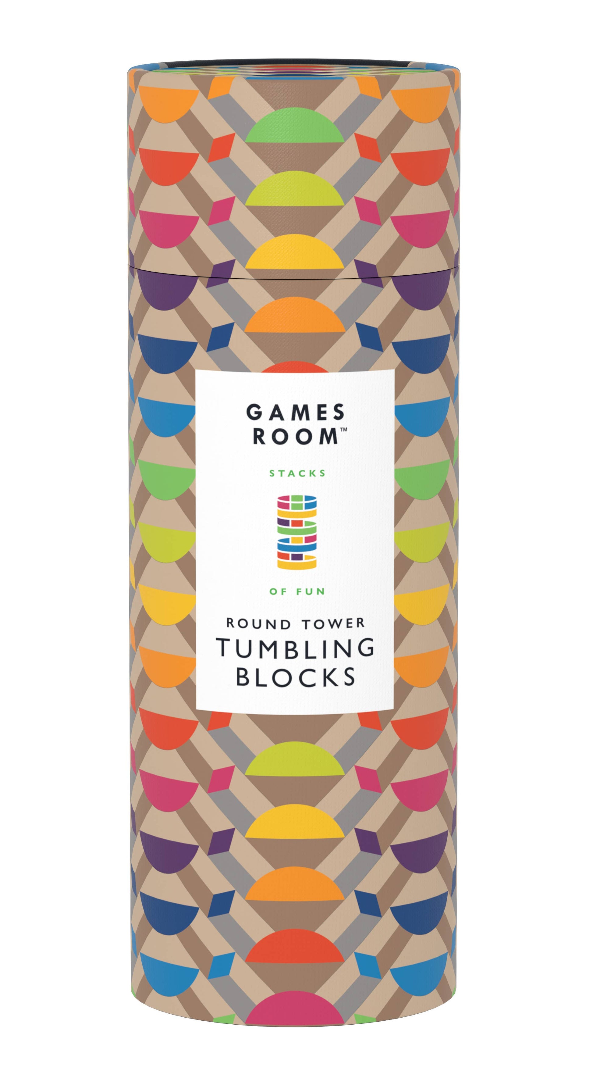 Round Tower Tumbling Blocks