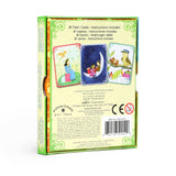 EeBoo Mystery in the Forest Create a Story card game, featuring colorful illustrated cards for storytelling and imaginative play.