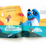 Cover of "Much Too Busy" by John Bond, a children's book published by Simon & Schuster, featuring colorful illustrations.