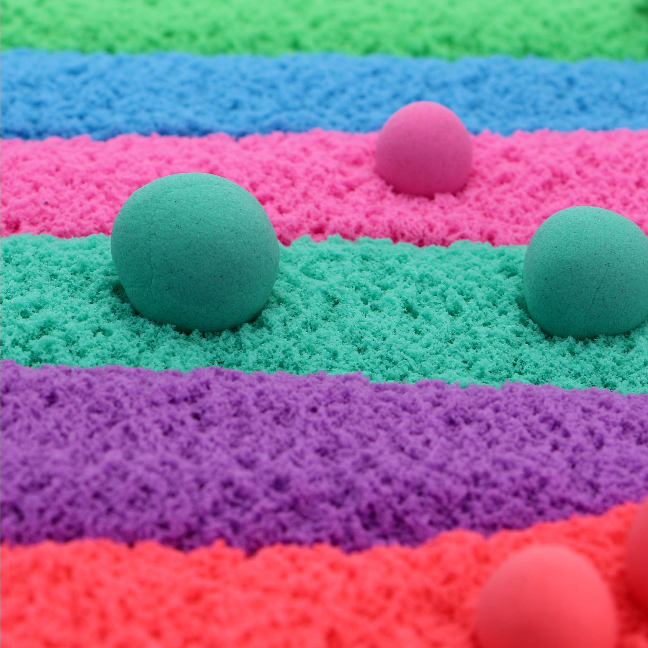 Mad Mattr Teal Quantum Pack sensory toy with vibrant teal modeling clay and textured surface for hands-on sensory play.