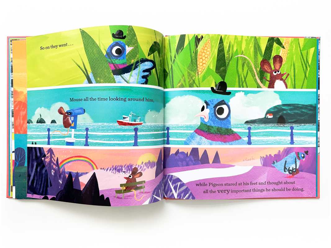 Cover image of "Much Too Busy" book by John Bond, published by Simon & Schuster, featuring colorful illustrations and playful typography.