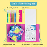 3D Coloring Set: Rainbow Dreams