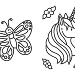 My First Big Book of Unicorns coloring book for kids, featuring unicorn illustrations for arts and crafts by Simon & Schuster.