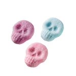 Sockerbit Scary Skulls Swedish Candy treats with colorful skull-shaped candies in vibrant packaging.