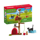 Schleich Playtime For Cats Set - Toy Polloi