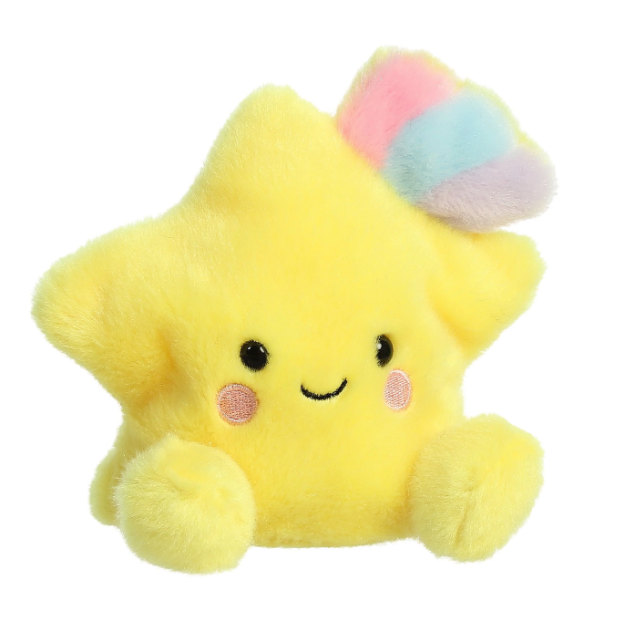Rainbow Star Palm Pal Stuffed Animal - Toy Polloi