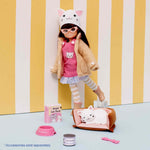 Lottie Dolls Pandora's Box doll with detailed costume and accessories, showcasing a whimsical and imaginative design.