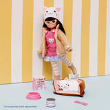 Lottie Dolls Pandora's Box doll with detailed costume and accessories, showcasing a whimsical and imaginative design.