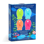 Color Go Fish card game by eeBoo featuring vibrant illustrated fish cards for fun family gameplay