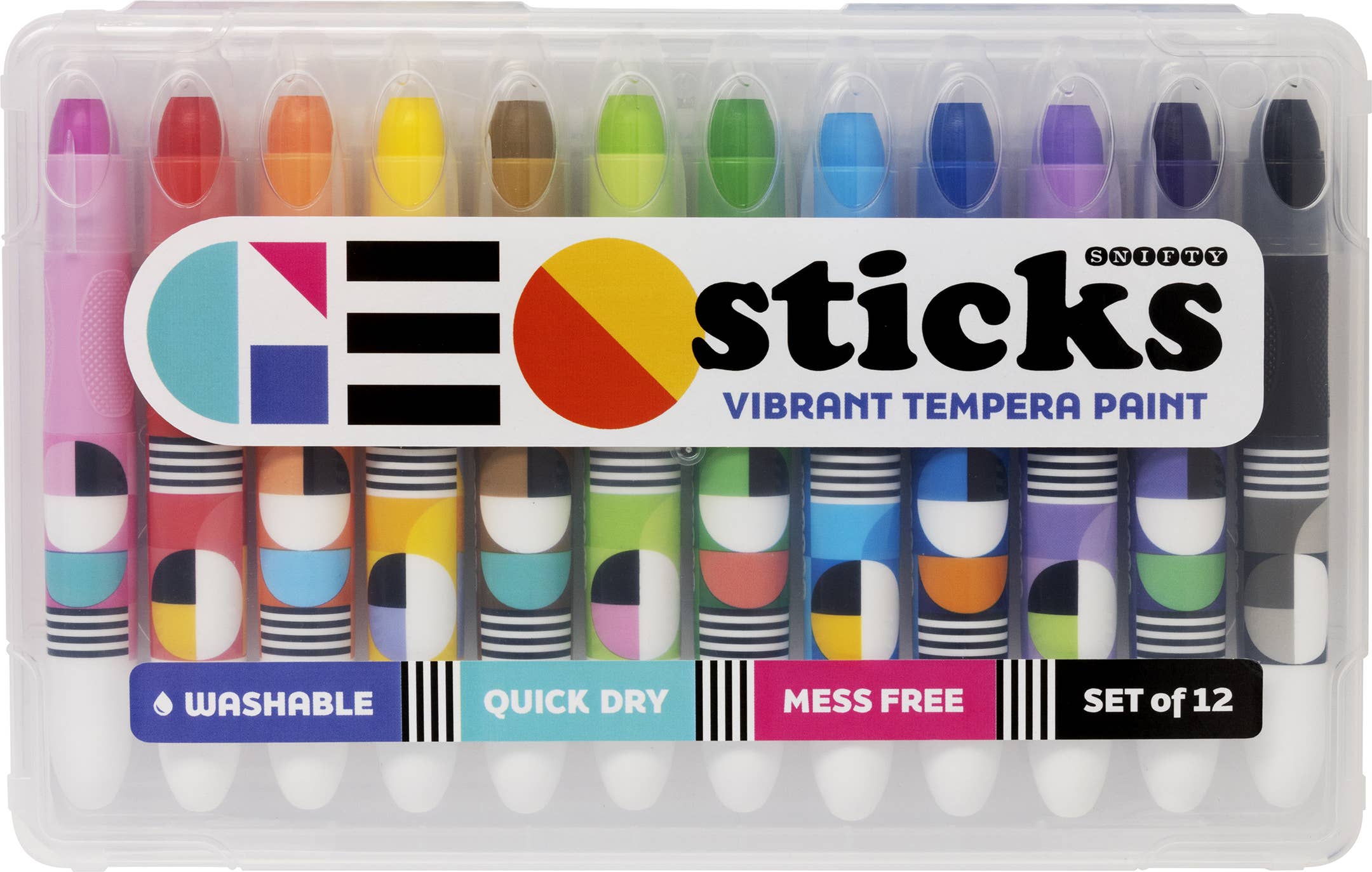 GEO Tempera Paint Sticks - Toy Polloi