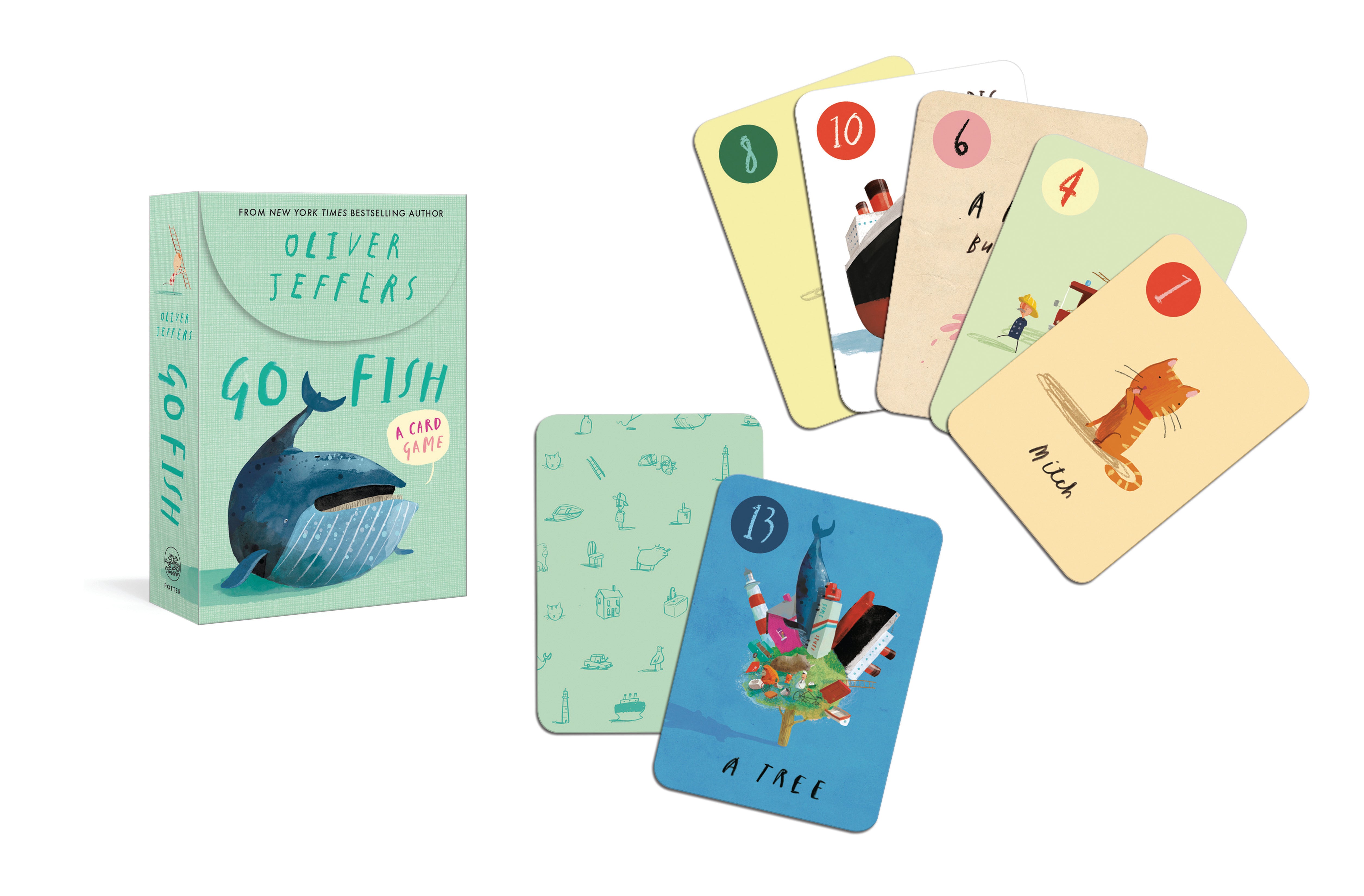 Go Fish, 3-in-1 Card Deck - Toy Polloi