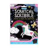 Ooly Mini Scratch & Scribble Kit: Funtastic Friends - Toy Polloi