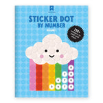 Color by Number Dot Sticker Book by Pipsticks featuring colorful stickers and numbered designs for creative fun.
