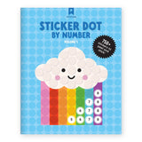 Color by Number Dot Sticker Book by Pipsticks featuring colorful stickers and numbered designs for creative fun.
