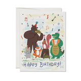 Animal Party Birthday Card