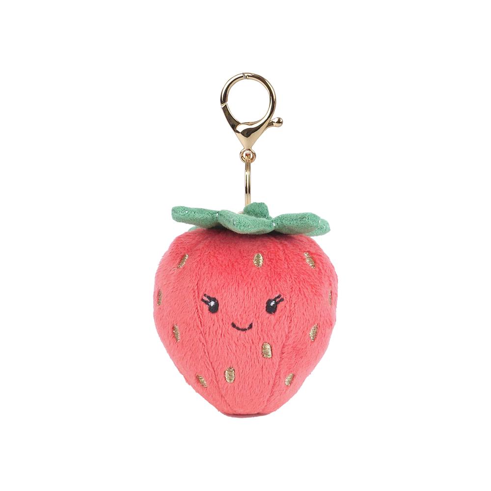 Strawberry Plush Charm - Toy Polloi